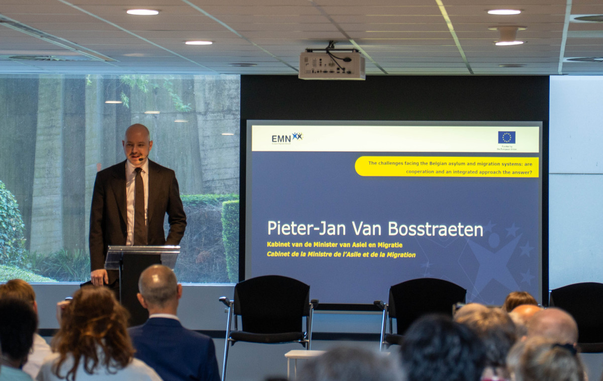 BE EMN Policy event Pieter-Jan