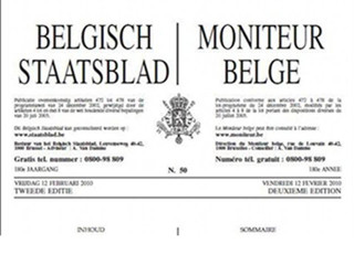 Logo Belgian Official Gazette