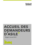 Page de couverture du rapport Fedasil 2011 relatif à l'accueil